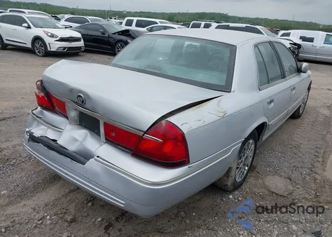 2002 Mercury Grand Marquis Gs из США, поврежденный, VIN 2MEFM74W92X660739